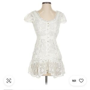 LoveShackFancy Cream Dress